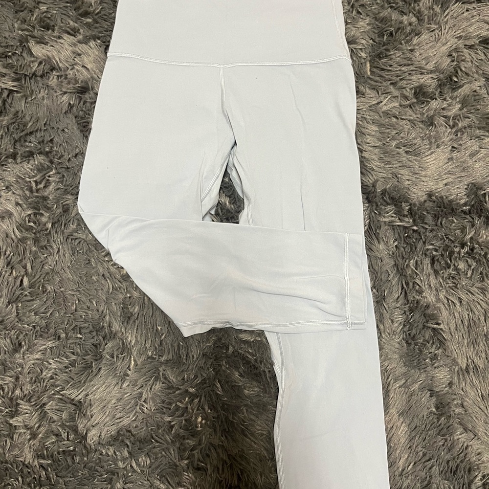 Lululemon Soft Light Blue Leggings Size 8